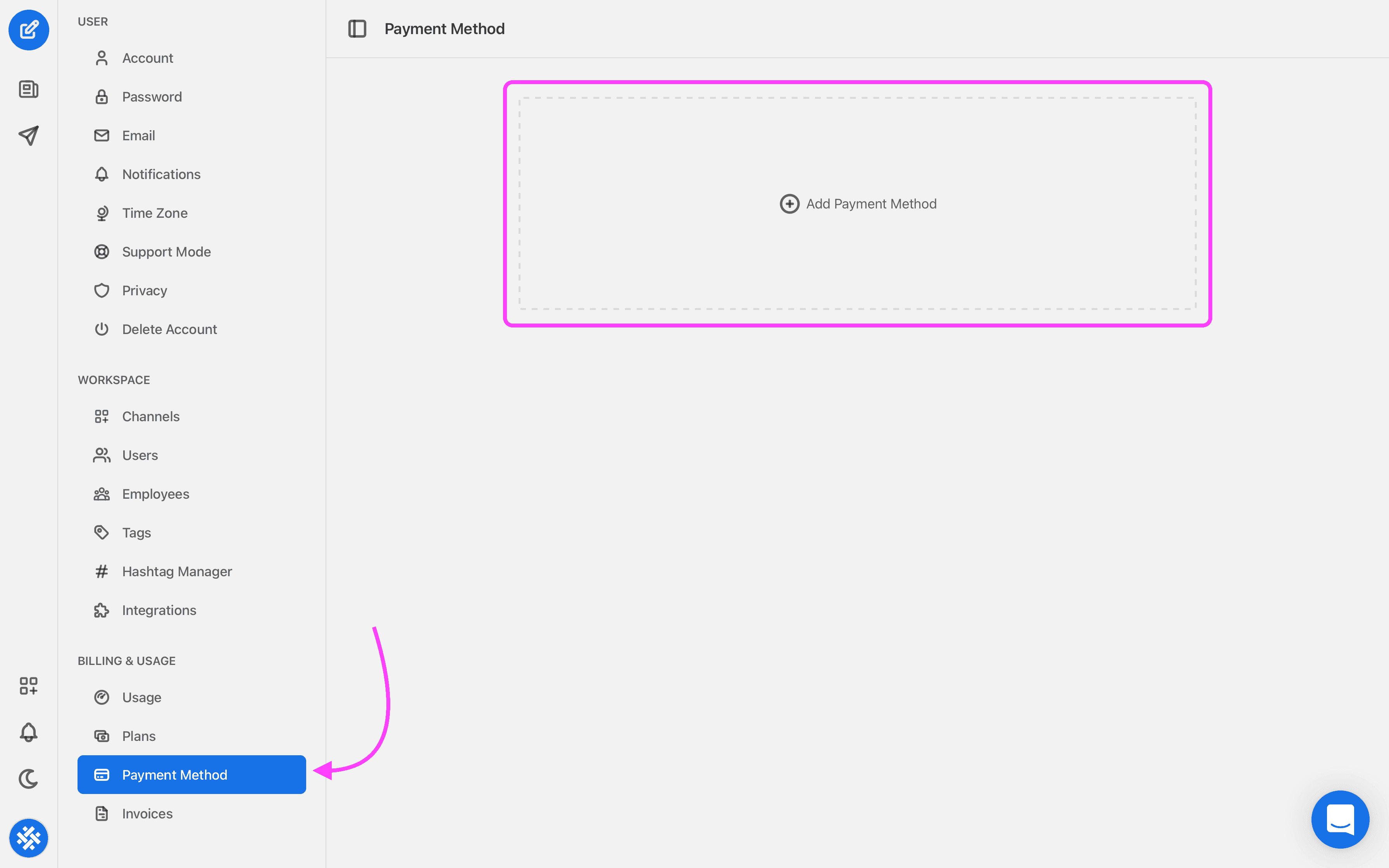 Click “Add Payment Method” if you’re adding a new payment method, or select “Update” if you’re updating an existing one. 